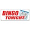 Signmission BINGO TONIGHT BANNER SIGN public welcome free cards cash play win B-Bingo Tonight - alternate 1